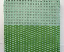 woven green square