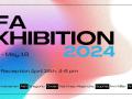BFA Exhibition 2024 postcard